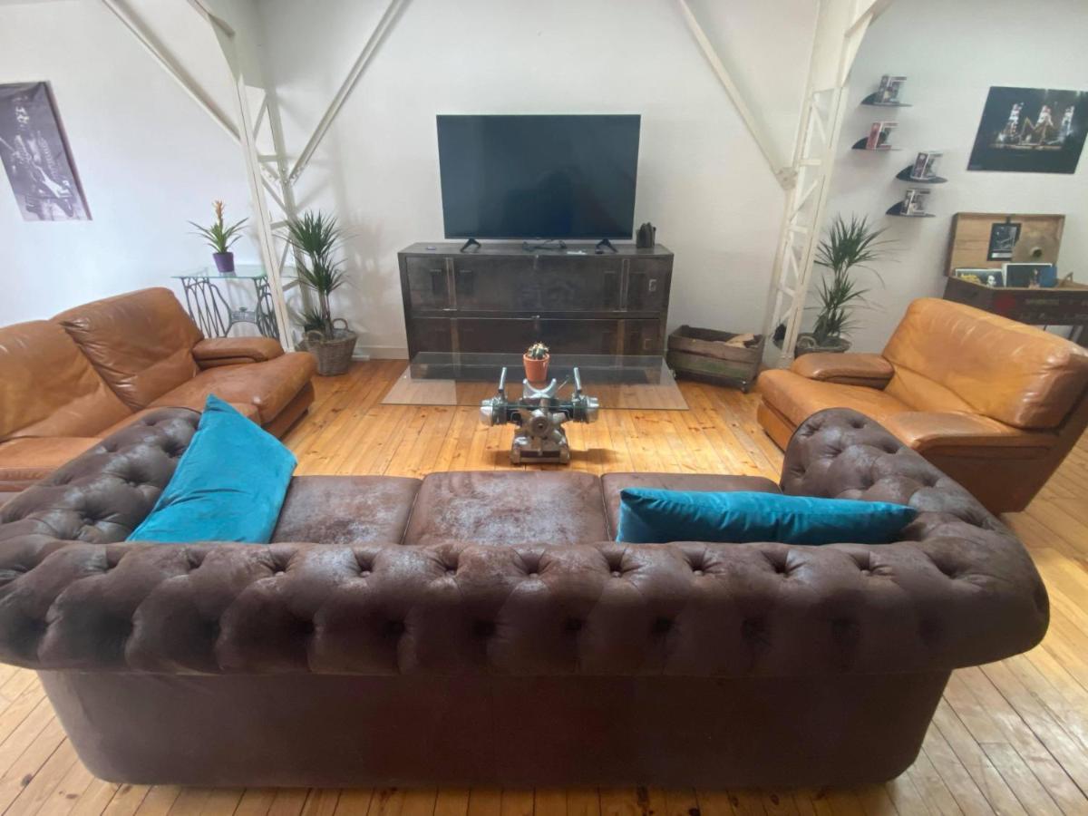 Apartment Superbe Loft Centre-ville - Sauna - Parking Prive -clim- 1 A 10personnes Brive-la-Gaillarde